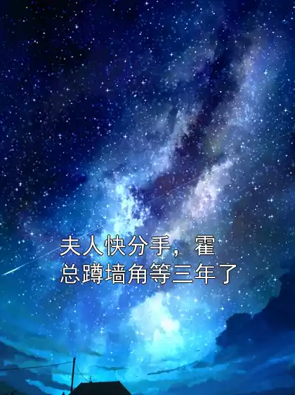 夫人快分手，霍总蹲墙角等三年了小说